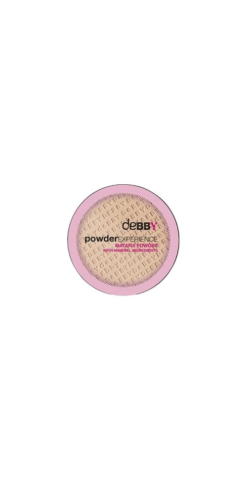 Debby - Cipria Powder Experience Mat&Fix 2in1 - N.01 Nude