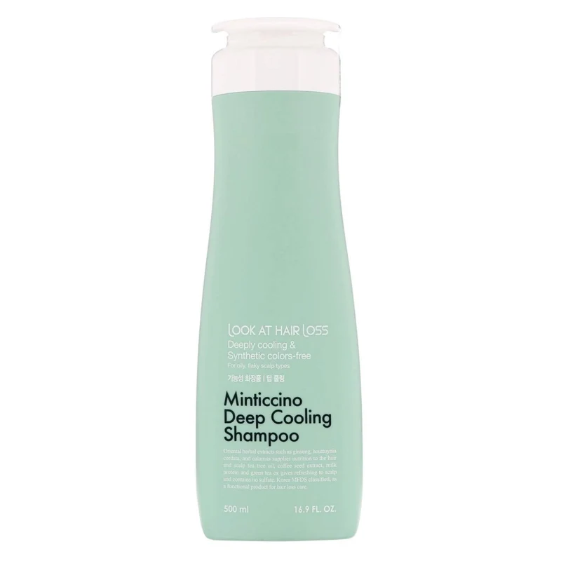 Guarda la caduta dei capelli Minticcino Deep Cooling Shampoo o Trattamento 500ml