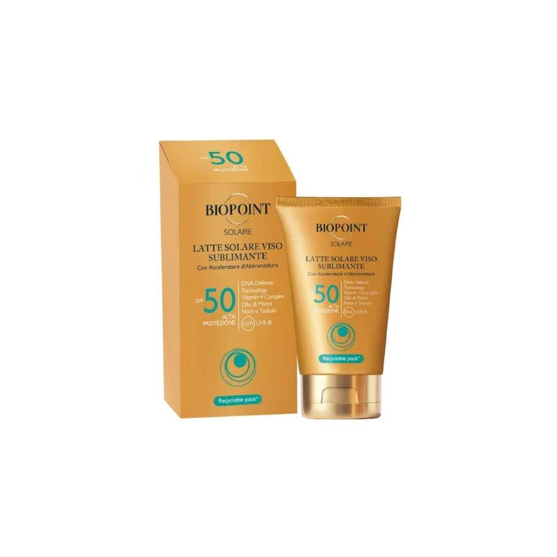 Biopoint Crema Viso Spf 50 Tubo 50 Ml