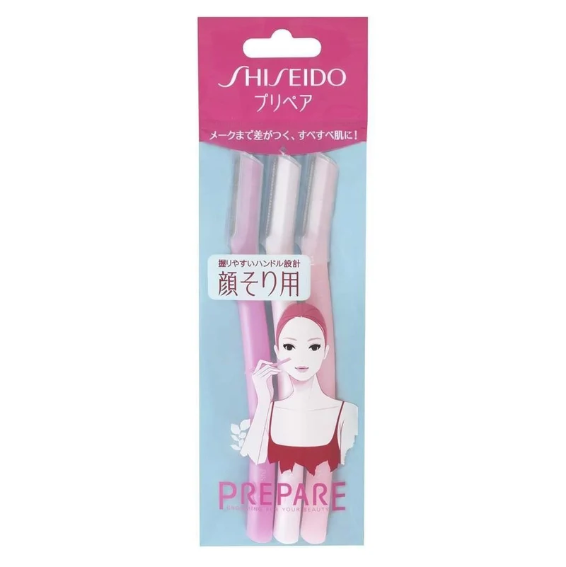 Confezione da 1 rasoio per il viso a forma di L (3 rasoi)