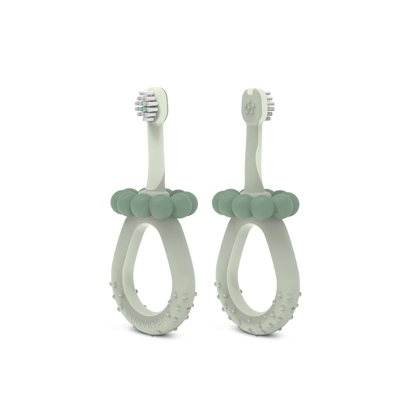 Spazzolino primi dentini - In silicone - 0-2 anni