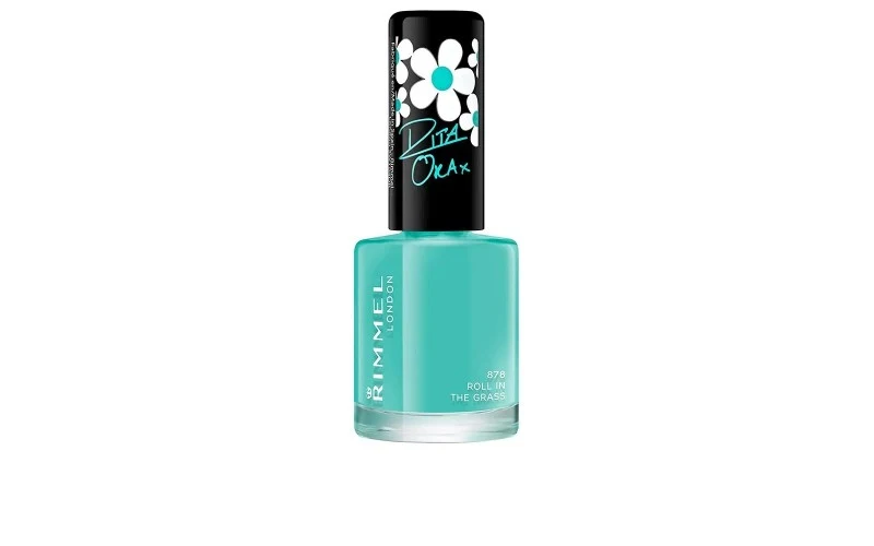 Rimmel Smalto Unghie 60 Seconds Super Shine Asciugatura Rapida E Lunga Durata 878 Roll In The Grass 8 Ml