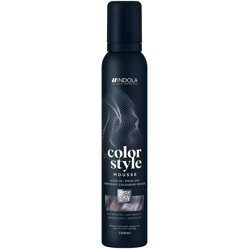 Indola Color Style Mousse Anthracite 200ml