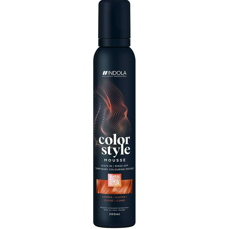 Indola Color Style Mousse Copper 200ml