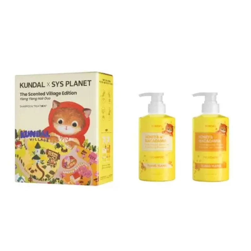 SYS PLANET Edition - Set shampoo e trattamento al miele e macadamia 500 ml (Ylang Ylang)