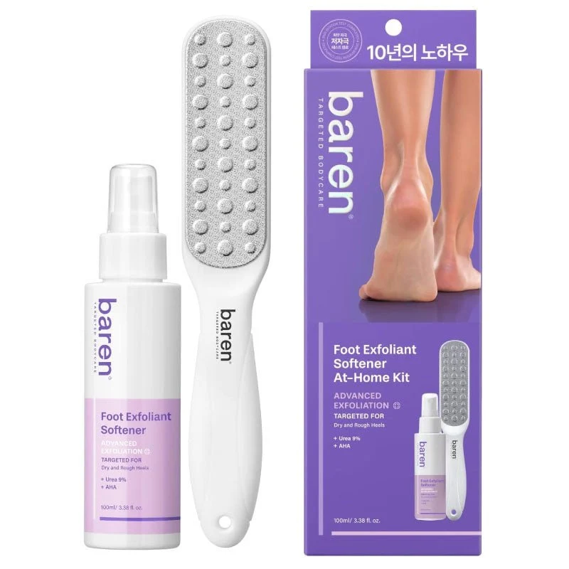 Kit per la rimozione dei calli: kit esfoliante e ammorbidente per i piedi da usare a casa