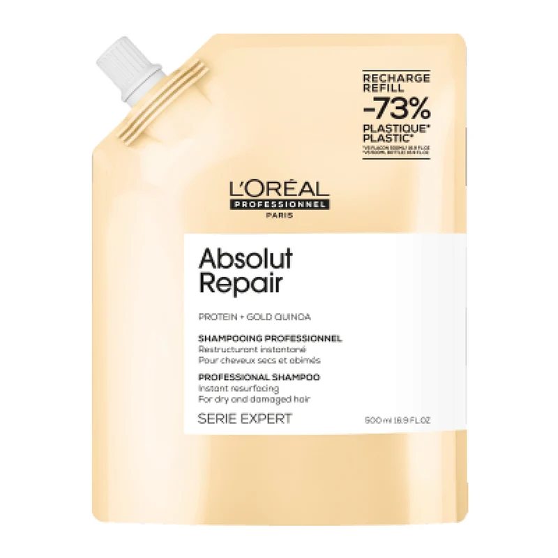 Absolut Repair Shampoo 500ml Refill Pouch