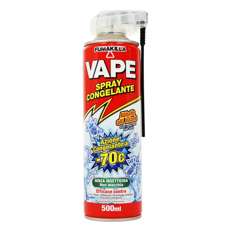 Vape - Spray Congelante Abbatte All'istante Senza Insetticida - 500 Ml