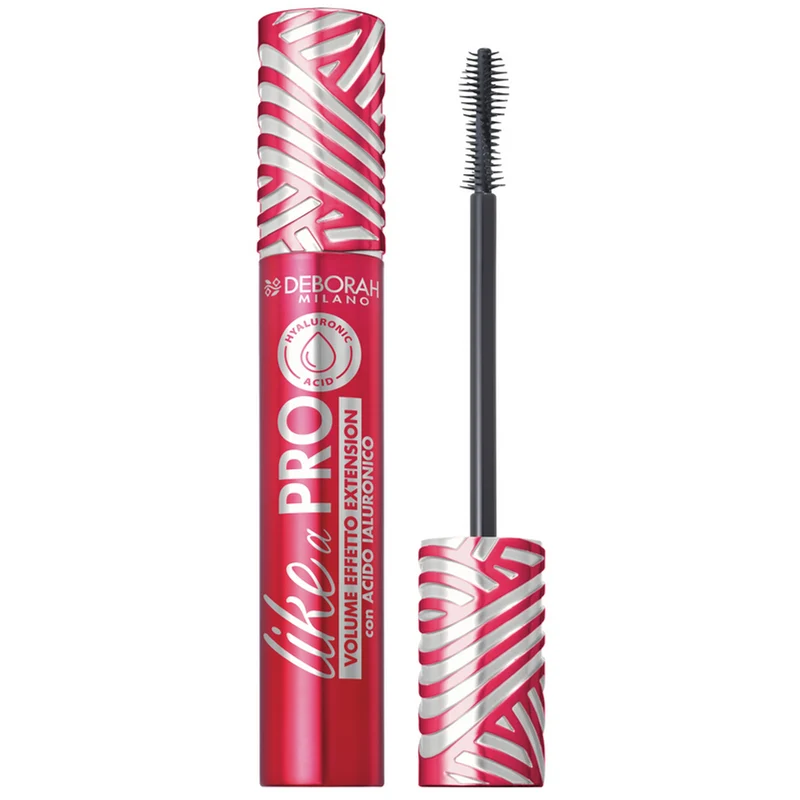 DEBORAH MILANO - Mascara Like A Pro Acido Ialuronico Black