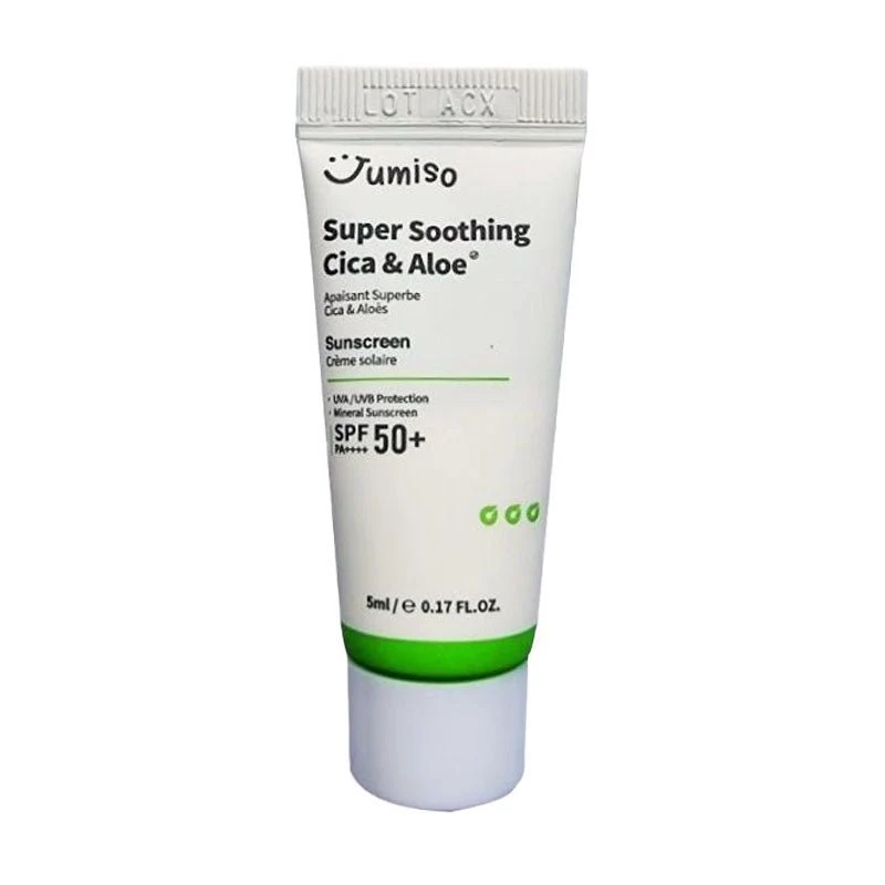 🎁 Crema solare super lenitiva alla cica e aloe mini 5 ml (sconto del 100%)