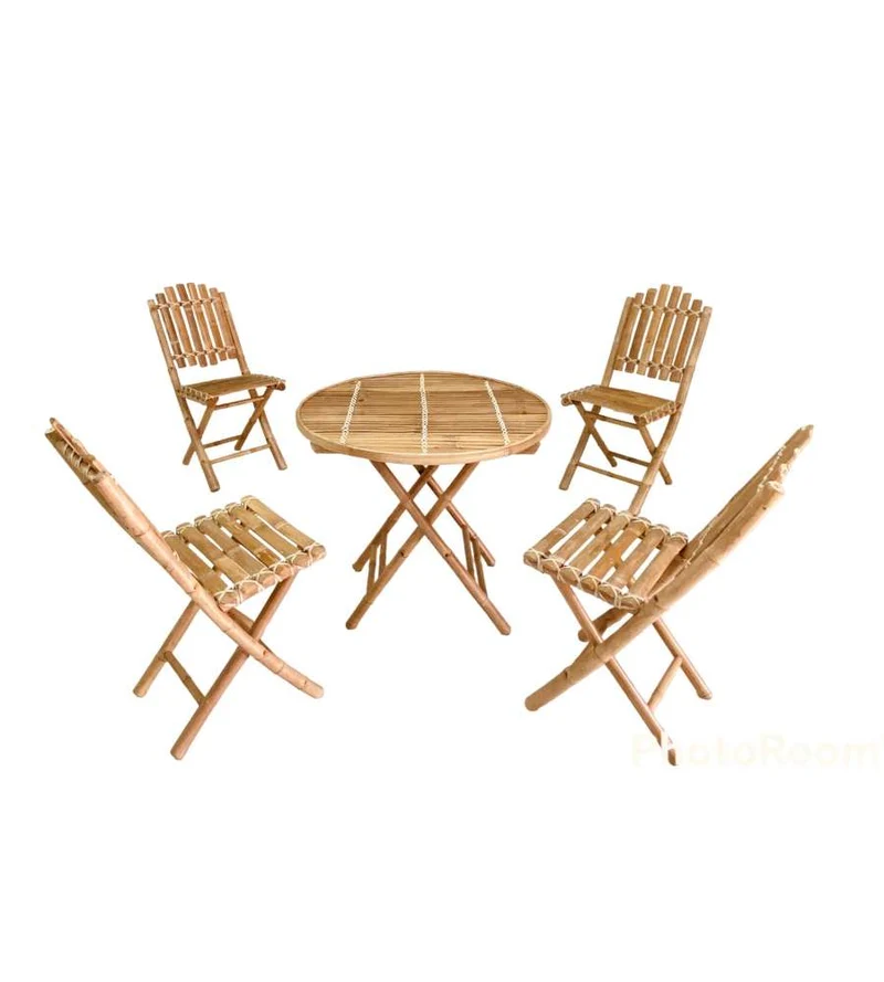 Set Bamboo 1 Tavolo + 4 sedie ORDINABILE TELEFONICAMENTE
