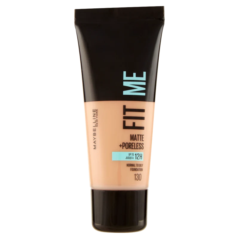 Maybelline New York Fondotinta Fit Me Matte&Poreless, Finish Opacizzante, 130 Buff Beige 30 ml