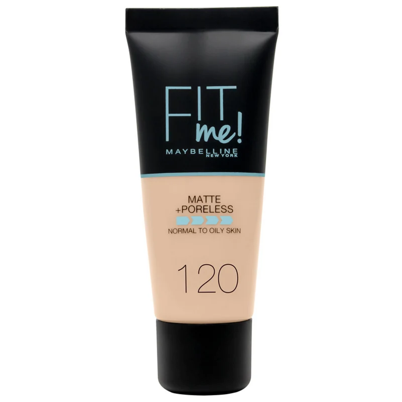 Maybelline - Fondotinta Fit Me Matte+Poreless - 120 Classic Ivory