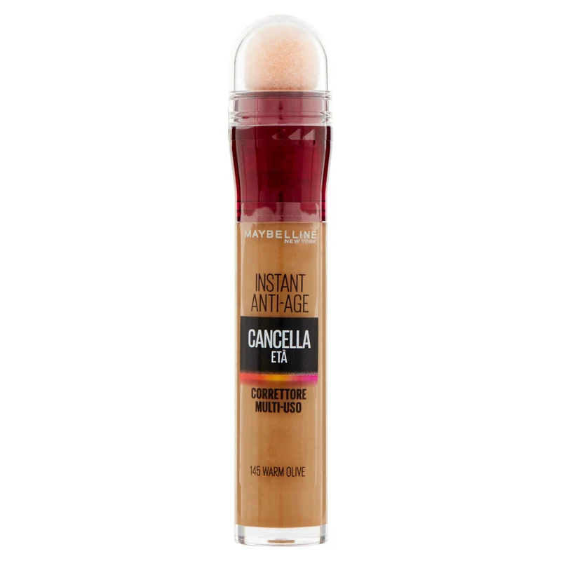 Maybelline New York Correttore Liquido Il Cancella Età, 145 Warm Olive