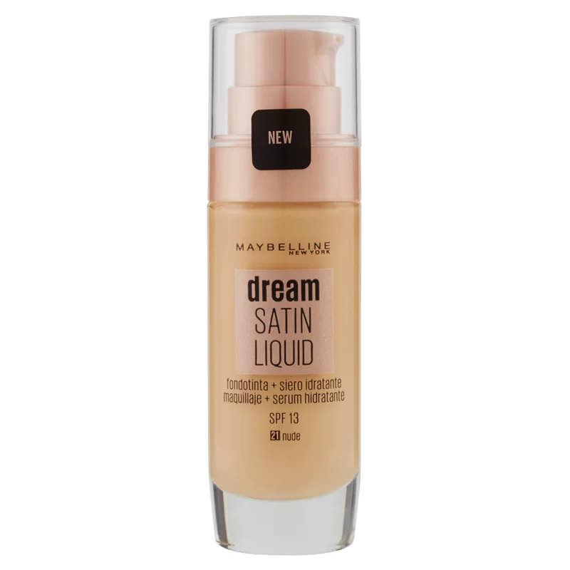 Maybelline New York Fondotinta Dream Satin Liquido 21 Nude