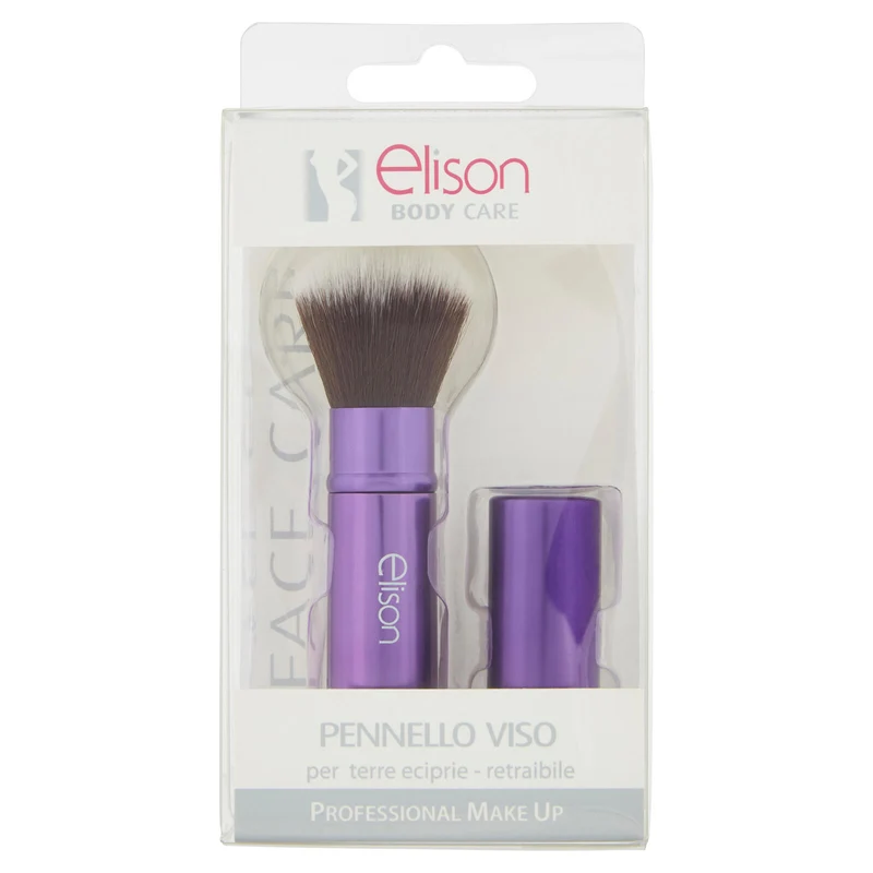 elison Body Care Professional Make Up Pennello Viso retraibile